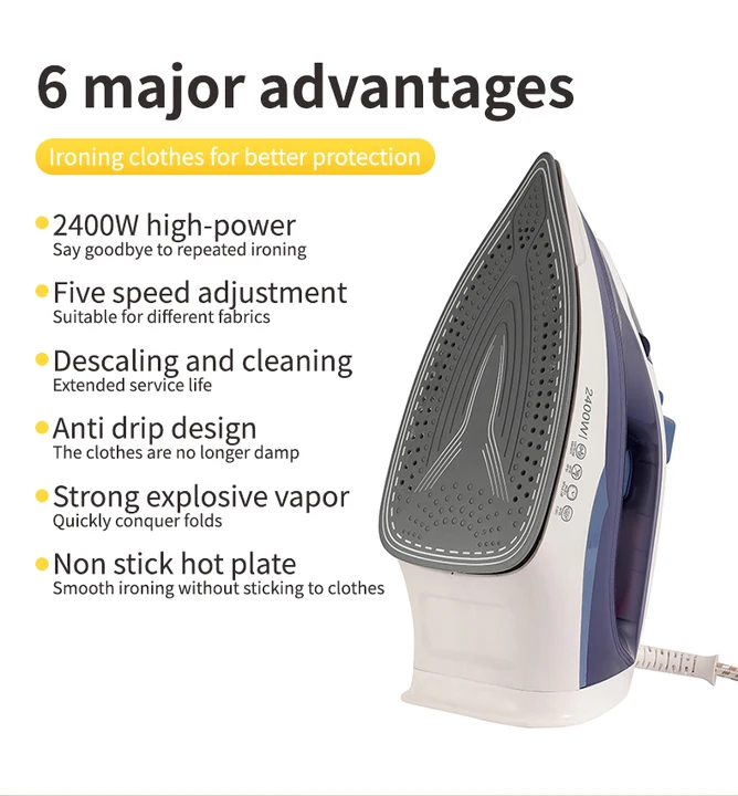 Imported Portable Steam Iron Handheld Clothes Ironing Machine