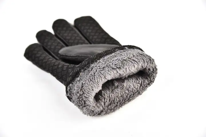 Winter Warm Leather Waterproof & Windproof Gloves