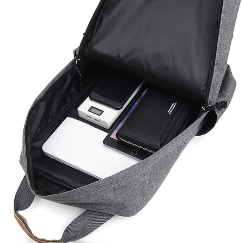 3pcs Backpack Men's Women's Business Backpack Large Capacity USB Charging