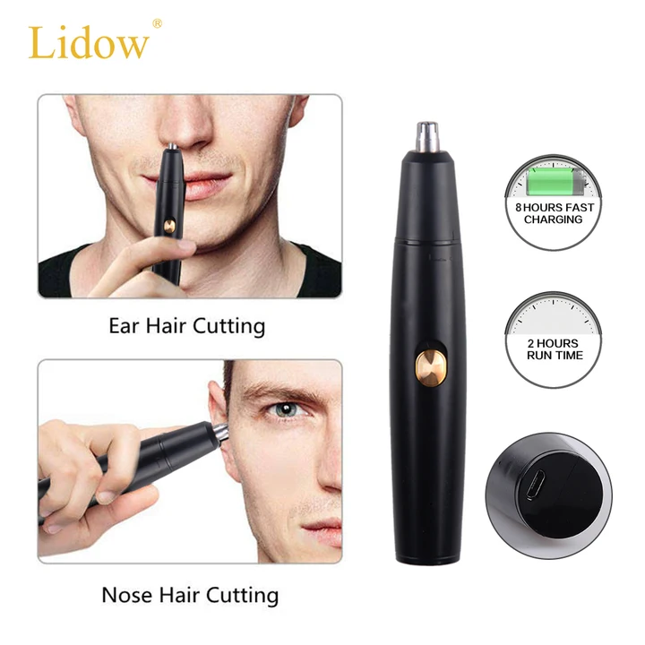 2 in 1 Daling 7108 profession hair Nose Trimmer