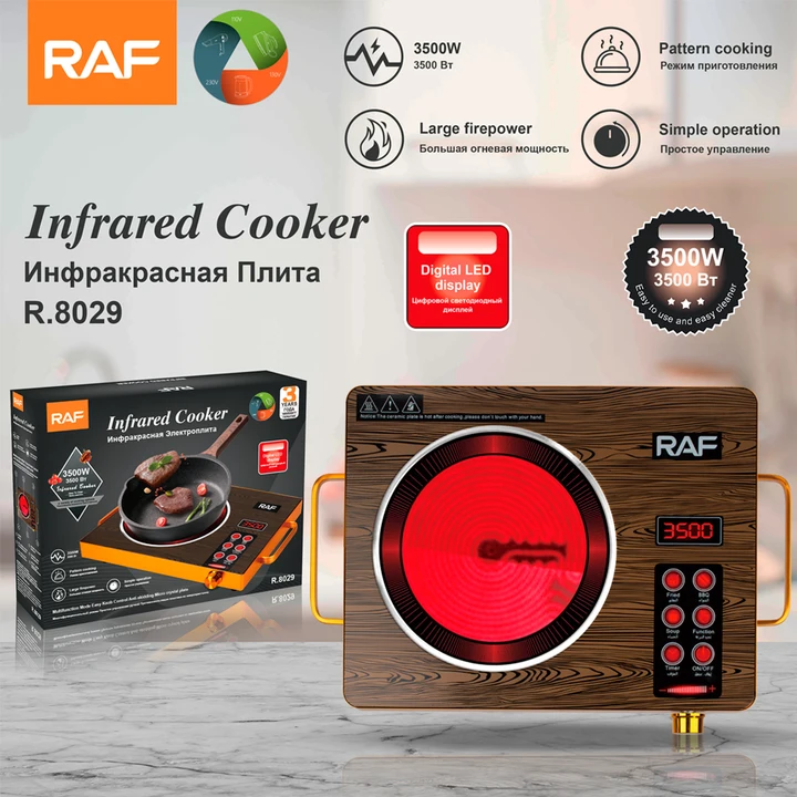 RAF Induction Cooker stove  Complete Touch system