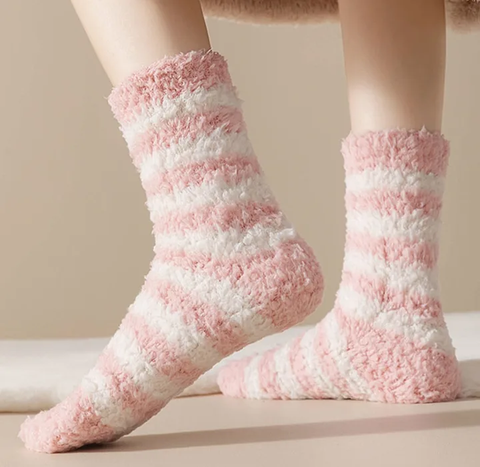 3 Pair Winter Warm Velvet Towel Socks