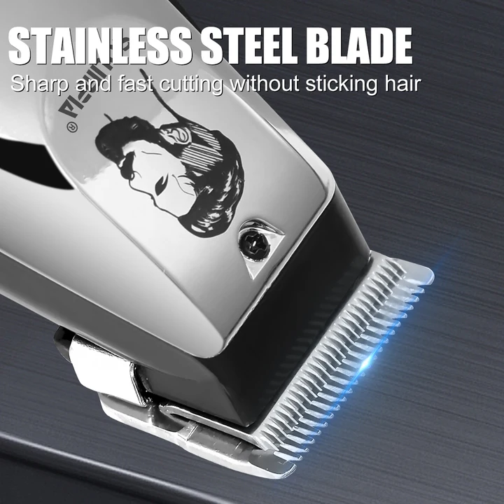 DALING PROFESSIONAL Gold Rechargeable Hair Cutting Shaver Machine LED Display