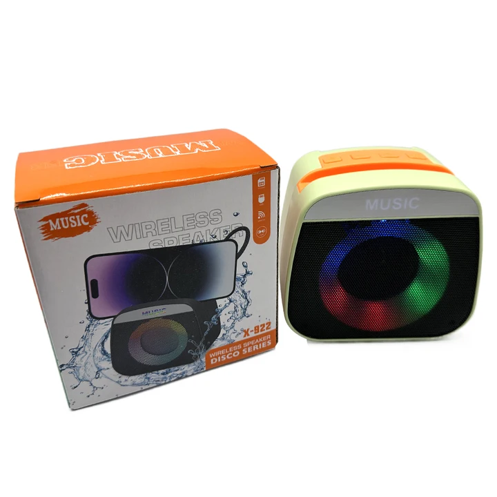 TG 314 Portable LED Flashing Light Wireless Speaker - Portable Mini Card Speaker