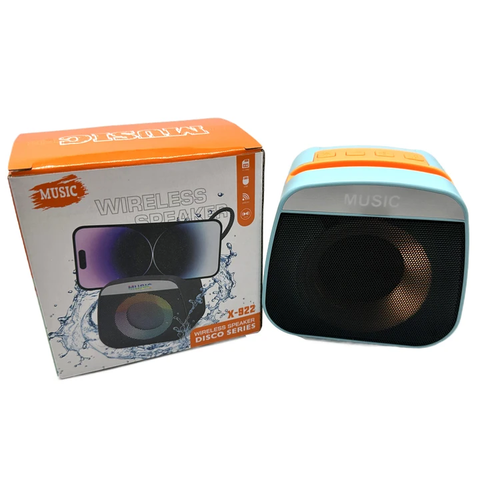 TG 314 Portable LED Flashing Light Wireless Speaker - Portable Mini Card Speaker