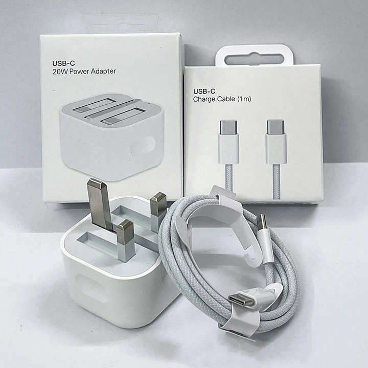 25watt 20w Original iPhone 3 Pin Adapter with 20w Cable