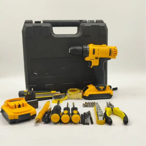 24v Dunlandi Cordless Drill set 2 lithium bettery with Tools