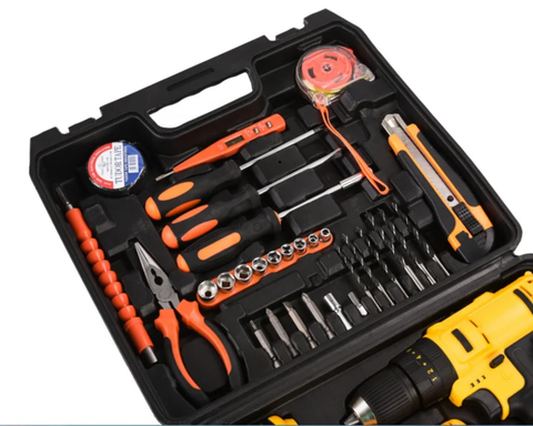 24v Dunlandi Cordless Drill set 2 lithium bettery with Tools