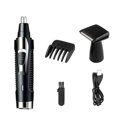 2 in 1 Daling DL-7019 Nose Hair Outline Trimmer Men Electric Hair Trimmer Hair Removal