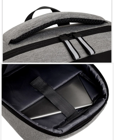 Stylish Business Waterproof Backpack USB Charging Large Capacity Laptop bag