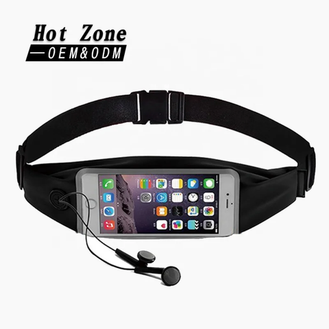 Mobile phone Torch screen Waist Bag Waterproof Mobile Phone Holder Belt Jogging