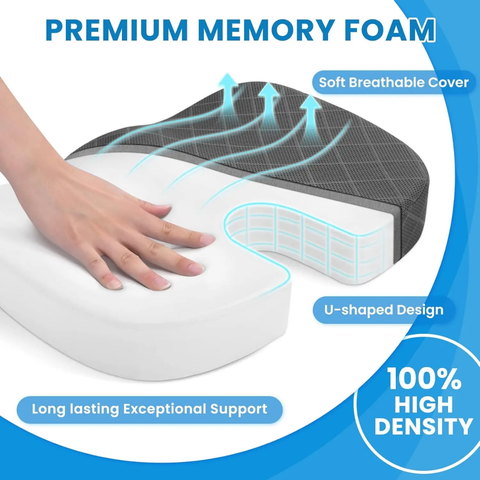 IMPORTED Office Cushion Buttocks Chair cushion Hemorrhoid cushion chair cushion seat Breathable Round cushion