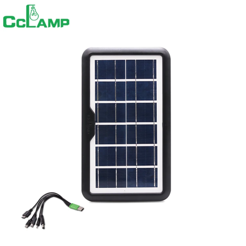 CL-680 8W Solar Panels Charge Any Mobile Phone
