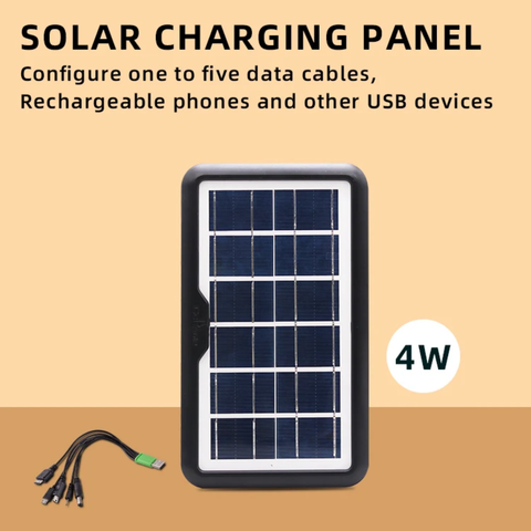 CL-680 8W Solar Panels Charge Any Mobile Phone