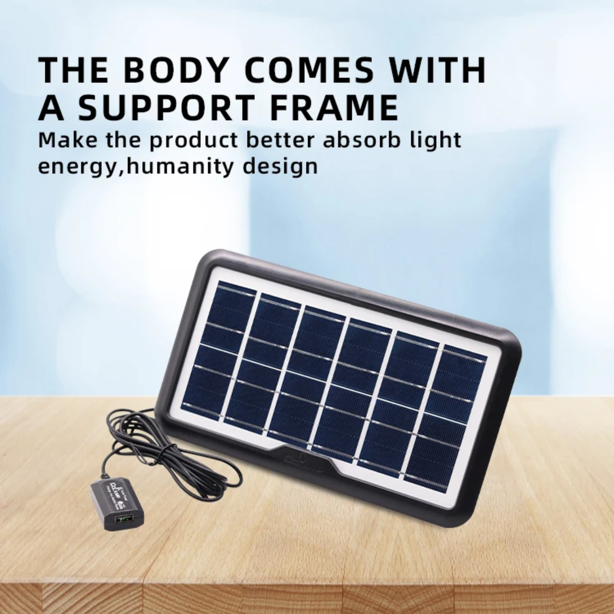 CL-680 8W Solar Panels Charge Any Mobile Phone
