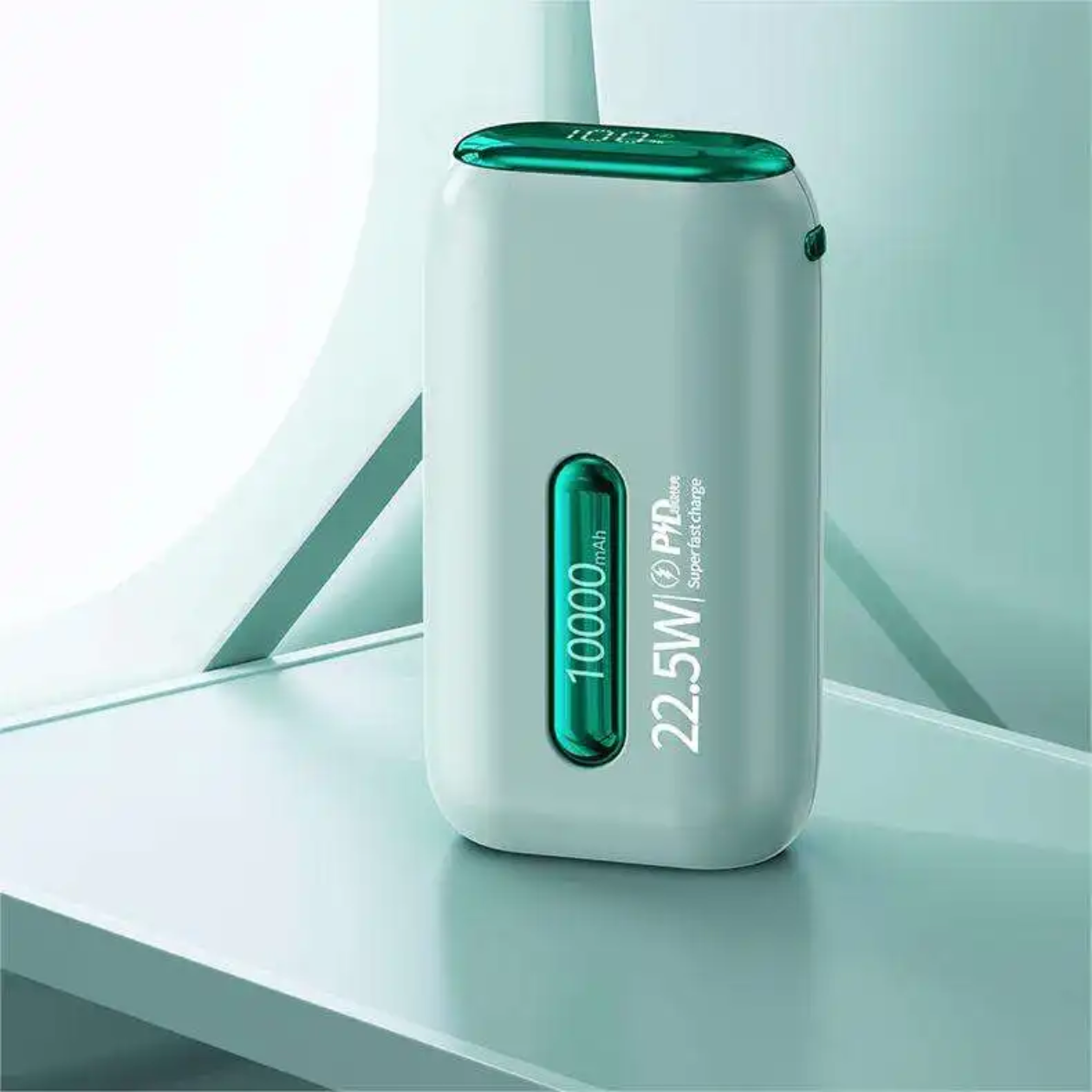 Mini power bank 10000mah p&d 22.5w