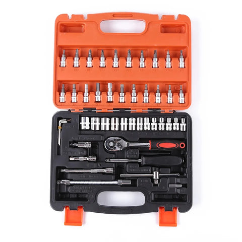 46Pcs Socket Wrench Set