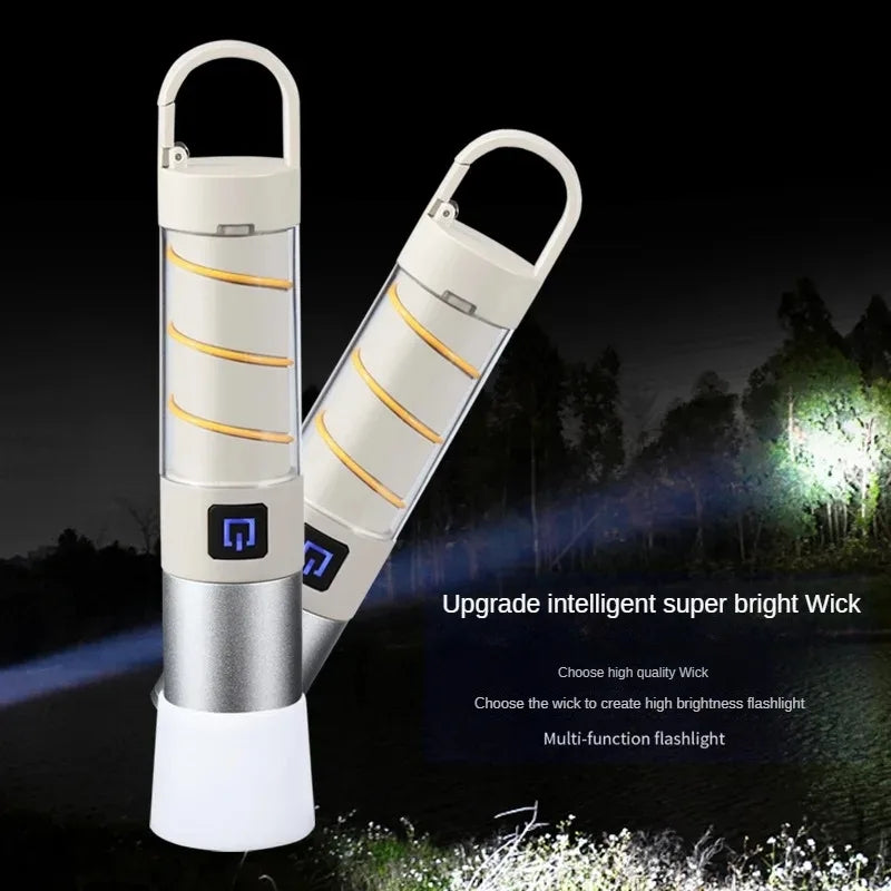 IPX6 Flash light - P60 Strong Light Telescopic Flashlight