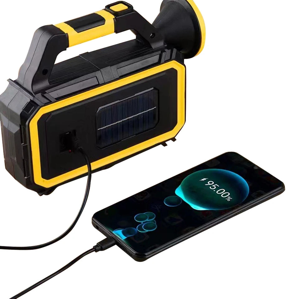 Solar Lantern Emergency Camping Lamp + Mobile Power Bank