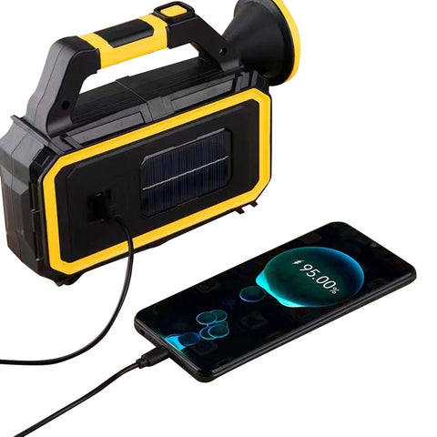 Solar Lantern Emergency Camping Lamp + Mobile Power Bank