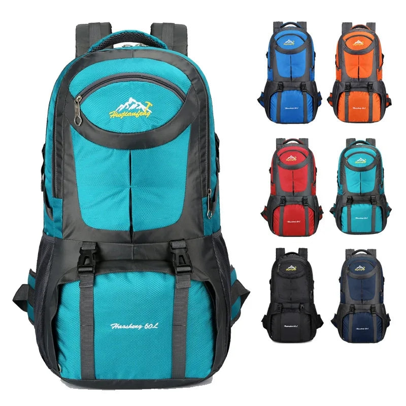 60L hiking backpack Large Capacity  Waterproof bag