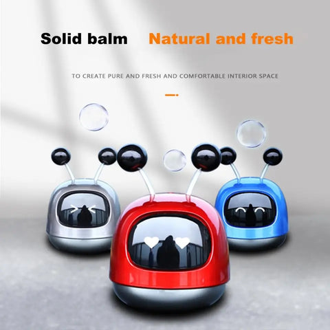 Car Air Freshener Auto Creative Mini Robot Air Vent Clip Parfum