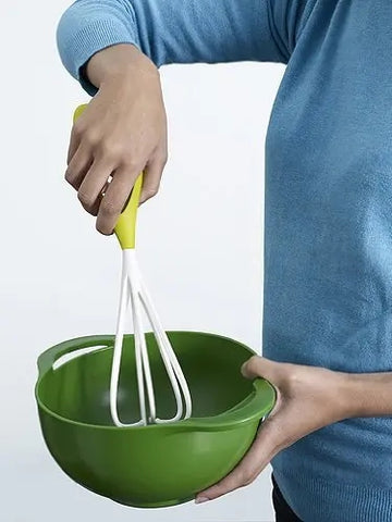 Homlly Single Handed Mechanical Whisk Egg Beater
