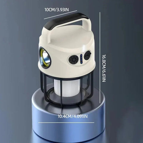 Solar LED Lamp Search Light with Torch