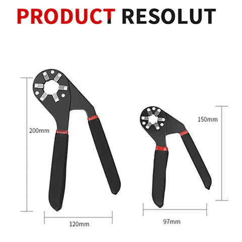 Multifunctional Universal Wrench 6/8