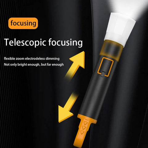 1 KM Ultra Power 5.11 Bright Torch Zoomable  Light 18650 Lithium Battery