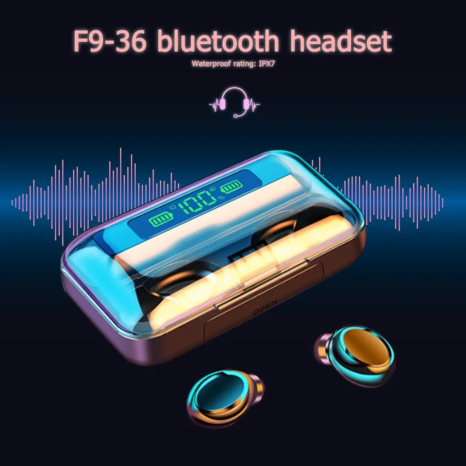 Bluetooth Wireless Earbuds 13 Pro True Wireless - Air F9 Pro Plus Earbuds