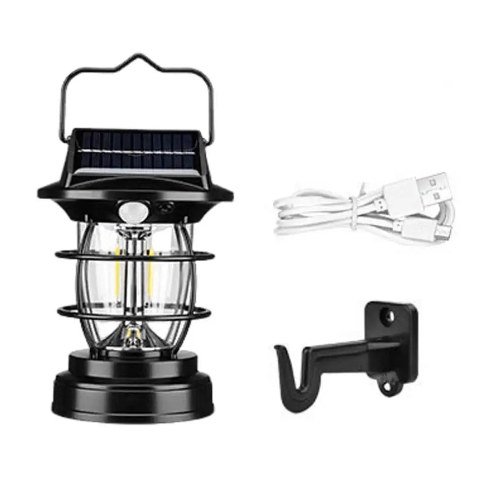 Portable Lantern Solar + usb Rechargeable