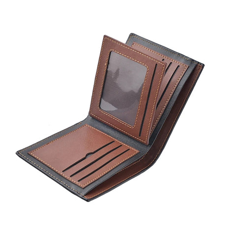 Genuine Leather Double Sided Wallet for Men Women Pro Uncle Brand
