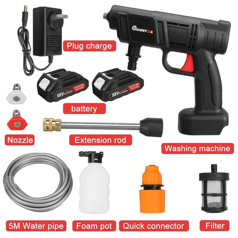 Portable Electric Cordless Pressure Washer handheld