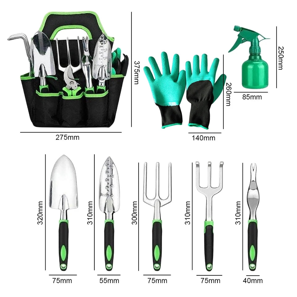 11 in 1 Garden Tools Set | German Lot Imported