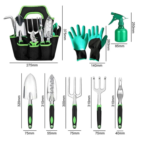 11 in 1 Garden Tools Set | German Lot Imported