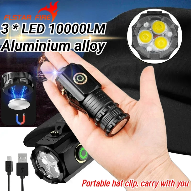 Usa Lot Import 10000LM Powerful LED Flashlight Super Bright