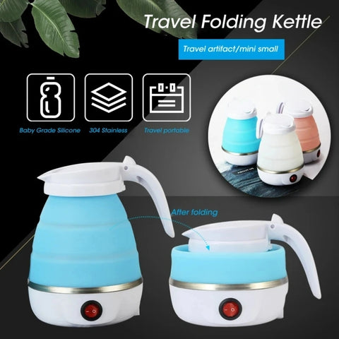 Mini Foldable Kettle Silicone Electric Kettle