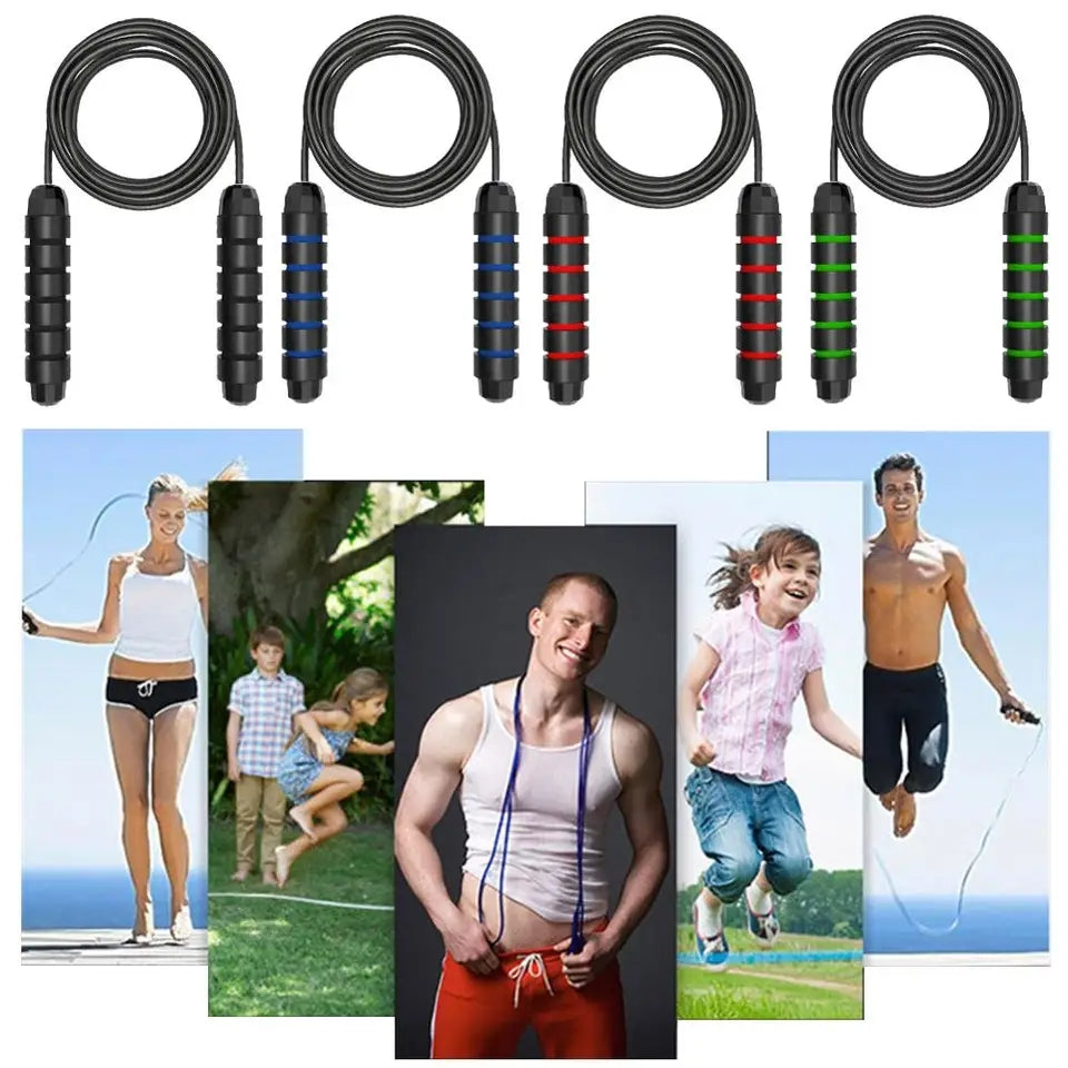 Skipping Rope Adjustable Jumping Rope Fitness Speed Gym