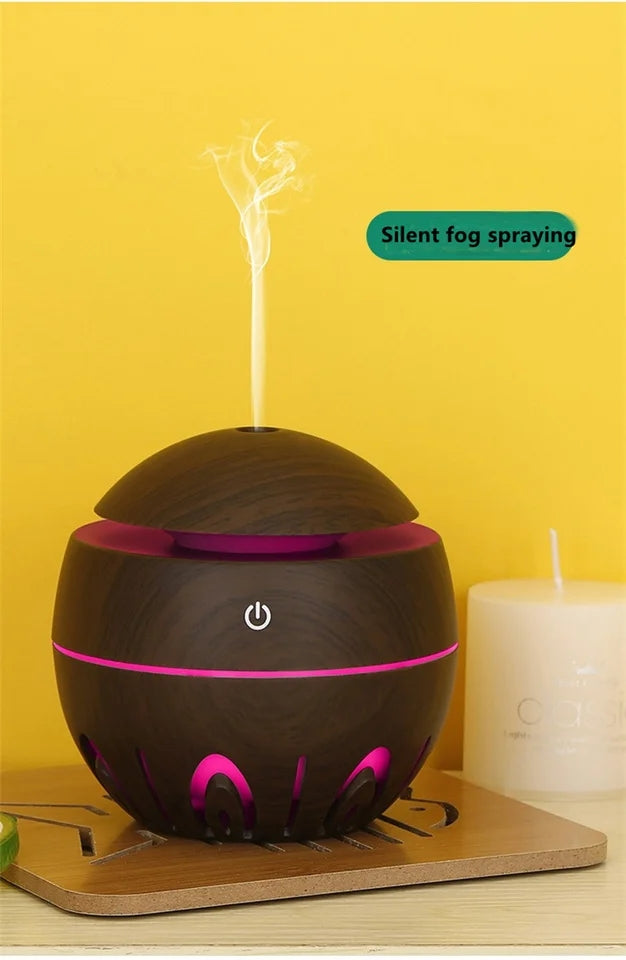 130ML Mini Portable Ultrasonic Home Humidifer Aroma Essential Oil Diffuser office USB Mist Maker Aromatherapy Humidifiers