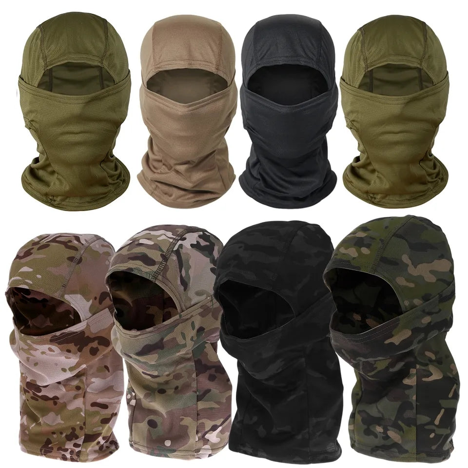 Camouflage Mask Multipurpose Outdoor Full Head Hood Bandana