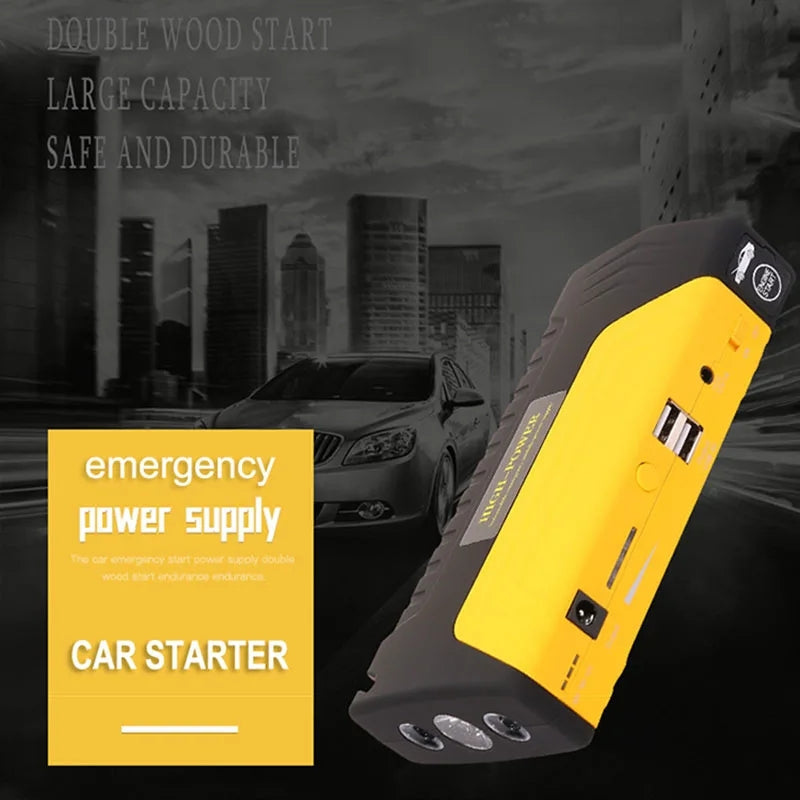 High Power Car Jump Starter 50800mAh Power Bank Portable Emergency Battery Boost Charger 12V Car Starting Device