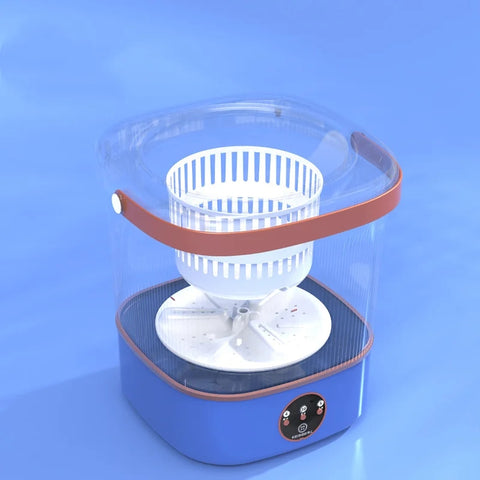9L 6L Portable Washing Machine Big Capacity with Spin Dryer Bucket for Clothes