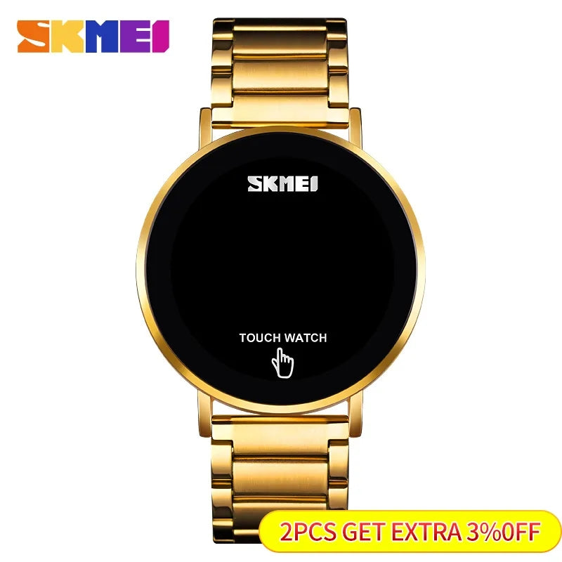 Skmei 1550 Touch Watch Led Display Waterproof Watch