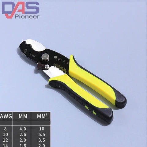 Imported Multifunctional Cutting Cable Wire Stripper Pliers Scissors CRV