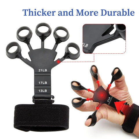 High quality Finger Gripper Exerciser | Finger Training Stretcher Exercise tool