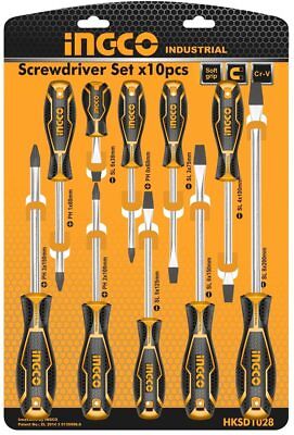 10 Pcs ingco Screwdriver set