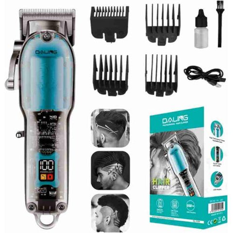 Daling Trimmer DL-1539 - Daling Stainless Steel Beard Trimmer & Hair Cutting Machine