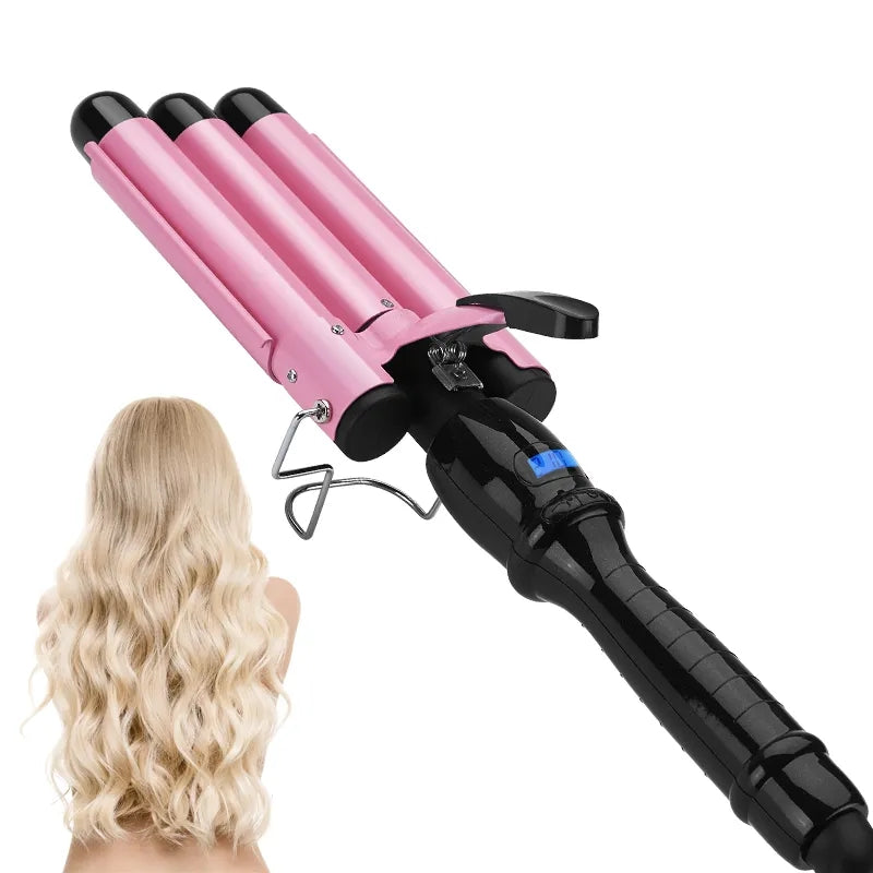 High Quality Hair Curling Iron Ceramic Triple Barrel Hair Curler Hair Waver Styling Tools Hair Styler