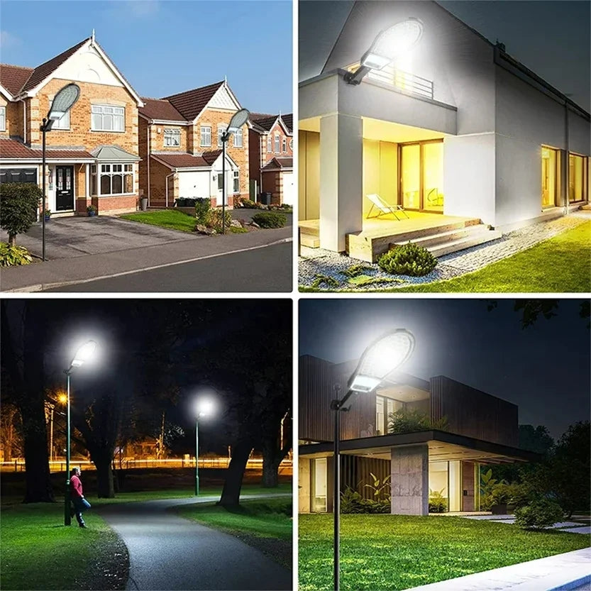 1000W LED Solar Lights Outdoor Garden Street Light With Motion Sensor